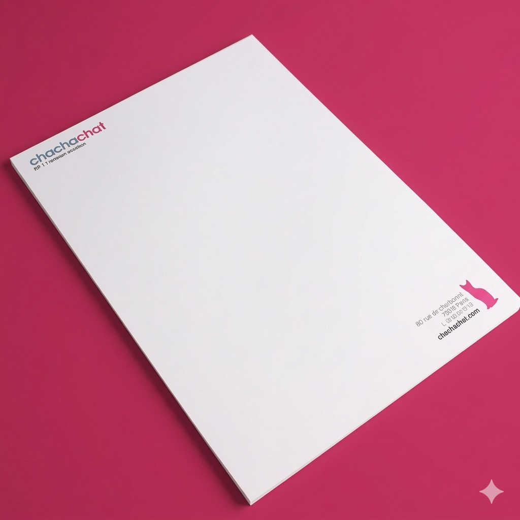 PAPIER ENTÊTE PERSONNALISÉ ECO