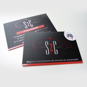 CARTES DE VISITE PRESTIGE