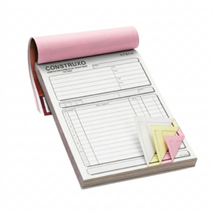 CARNET DE REÇUS AUTOCOPIANTS