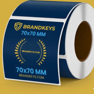 ÉTIQUETTE PAPIER AUTOCOLLANT 7x7