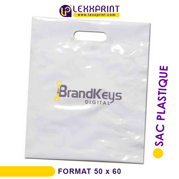 SACHET PLASTIQUE ECO 45x55 - Lexxprint Imprimerie en ligne & Services
