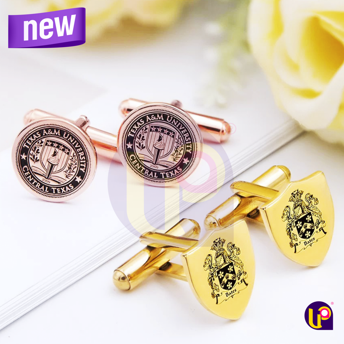 FIOROYAL - Lot De 8 Boutons De Manchette Et Chemise En Fibre Carbone | Élégant Pour Mariage, Bureau Et Soirée