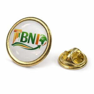 PIN'S DOMING DORÉ 15MM